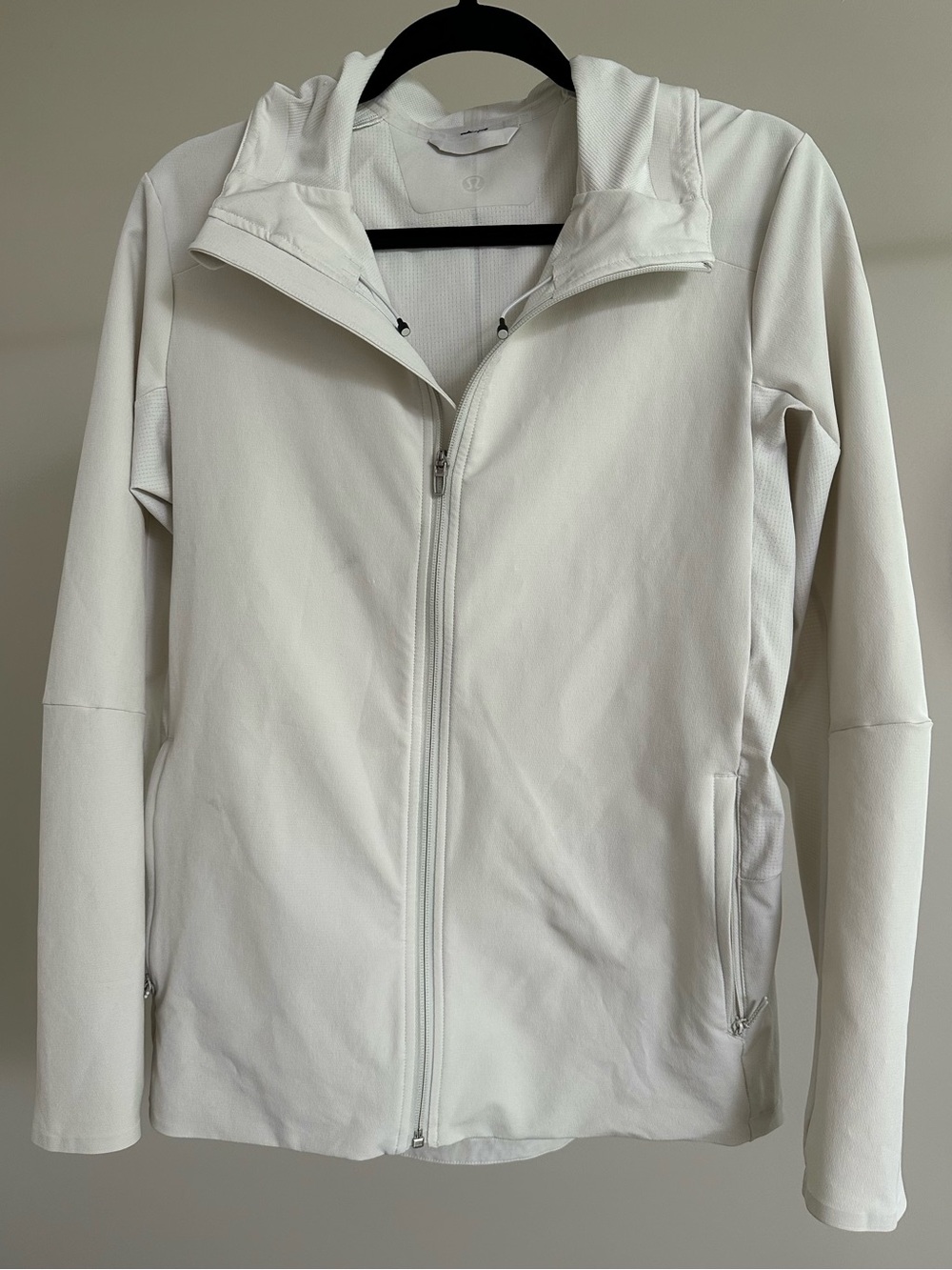 Lululemon Raw Linen Men’s Zip-Up Lightweight Packable Hooded Jacket Small